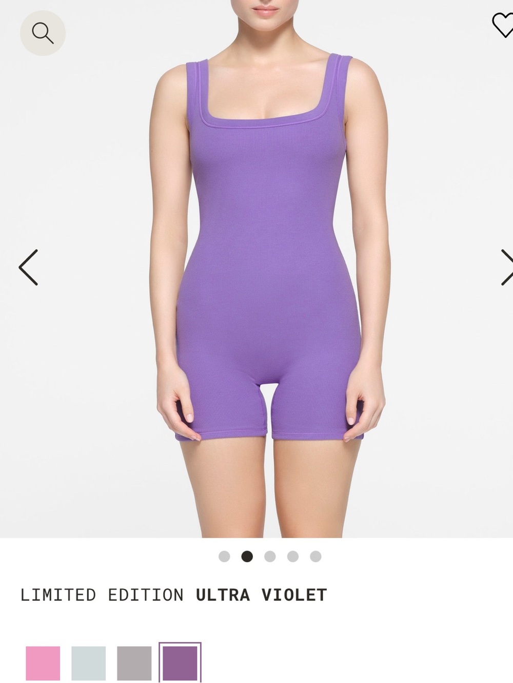SKIMS onesie size M